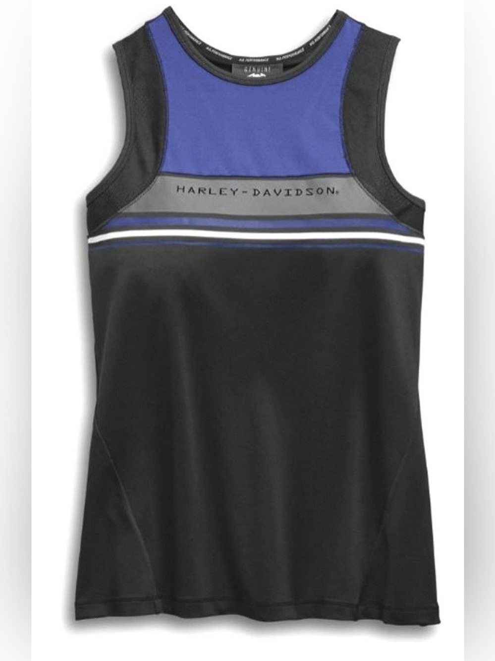 Harley Davidson MotorClothes Performance Racer Tank Size S Biker Athletic Moto
